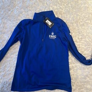 Under Armour Women's Blue Quarter-Zip Pullover